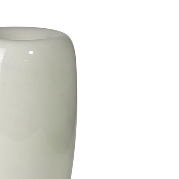 Vaso de Vidro Ushuaia Cinza Alto - 29cm - Madel Home