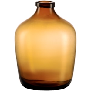 Vaso Vidro Fezna Marrom Médio - 30cm